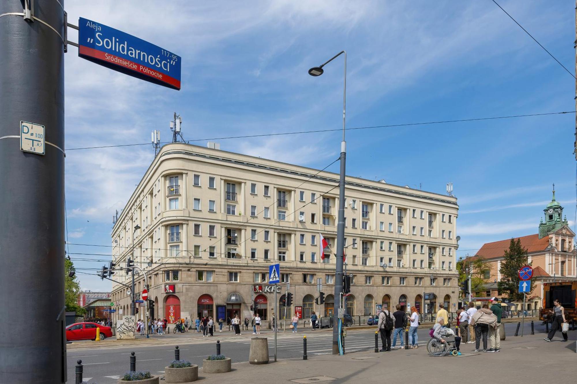 J&W Apartments Studio Solidarnosci Varşovia Exterior foto